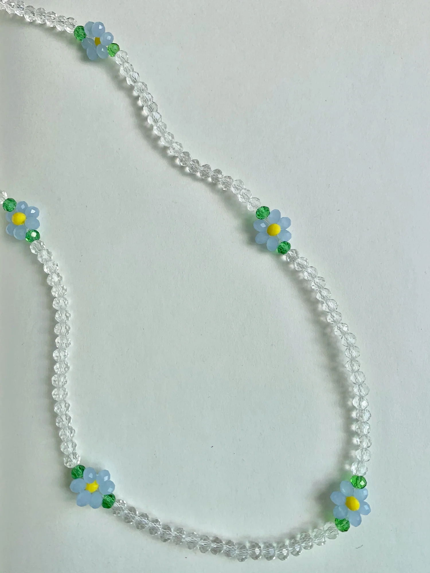 Beaded Mask Chain - Transparent - Image 5