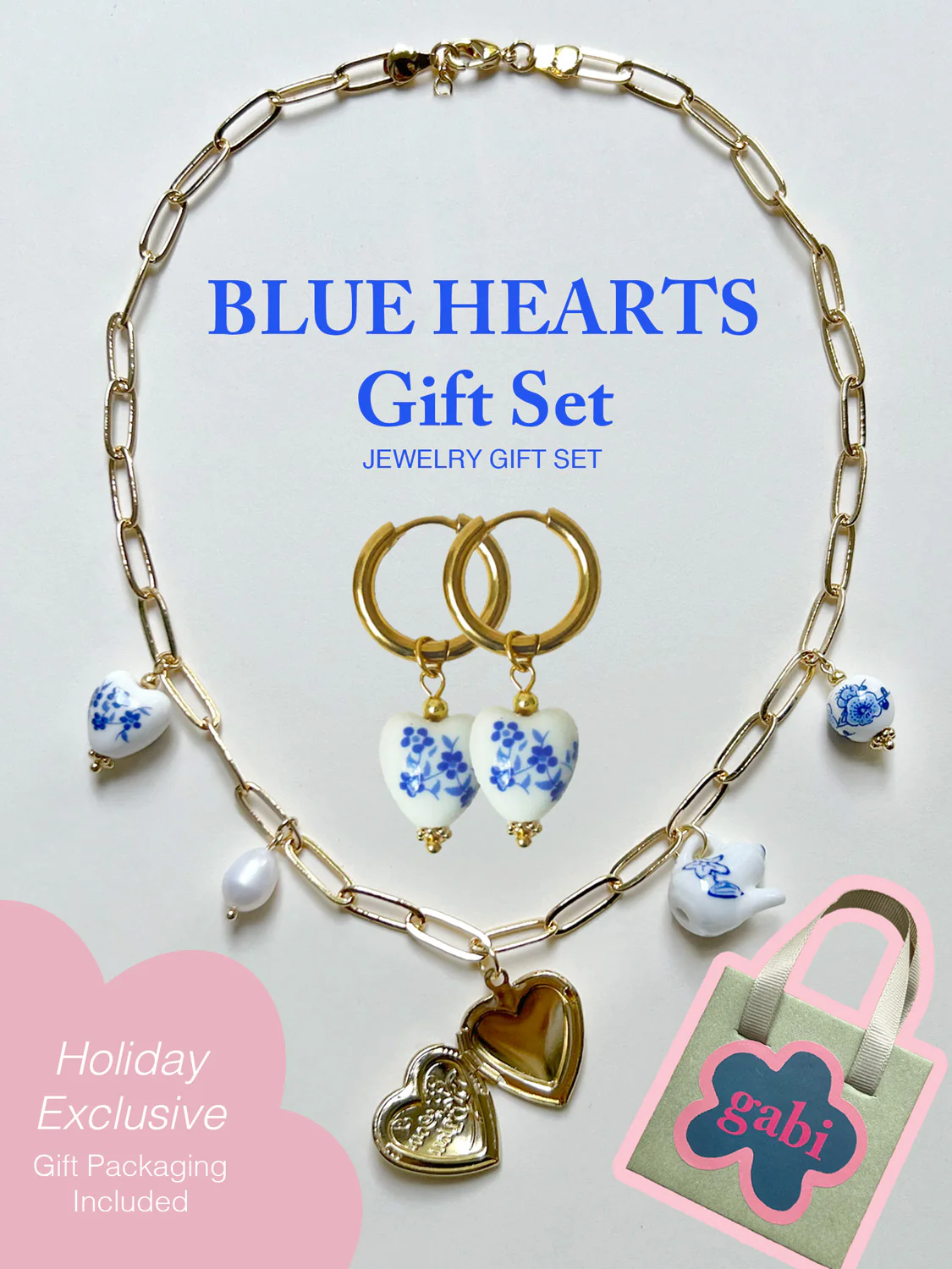 BLUE HEARTS Gift Set