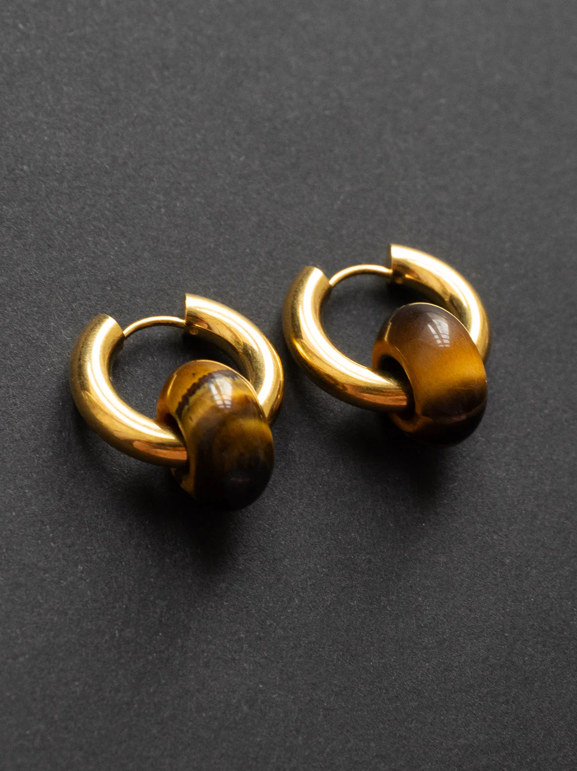 Donut Hoops - Little Stone, Tiger Eye