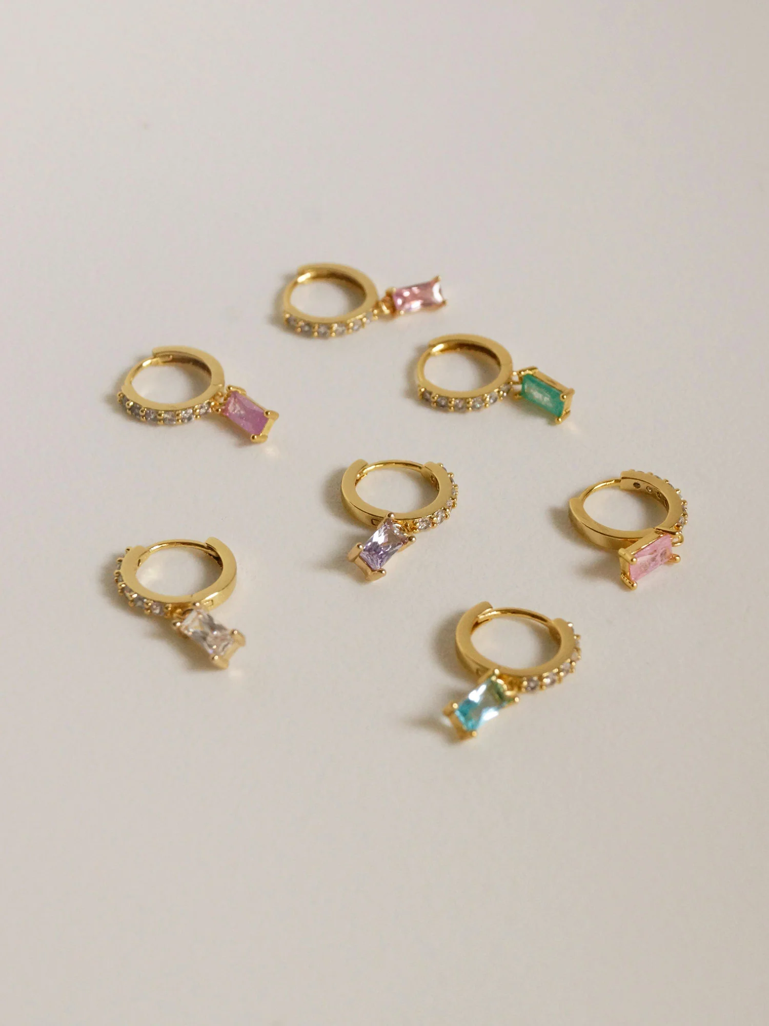 DREAM Huggies - Clear *18K Gold-plated - Image 6
