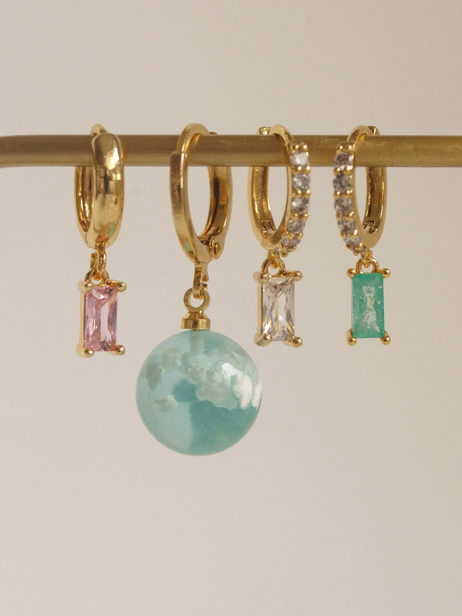DREAM Huggies - Mint Crush *18K Gold-plated - Image 4