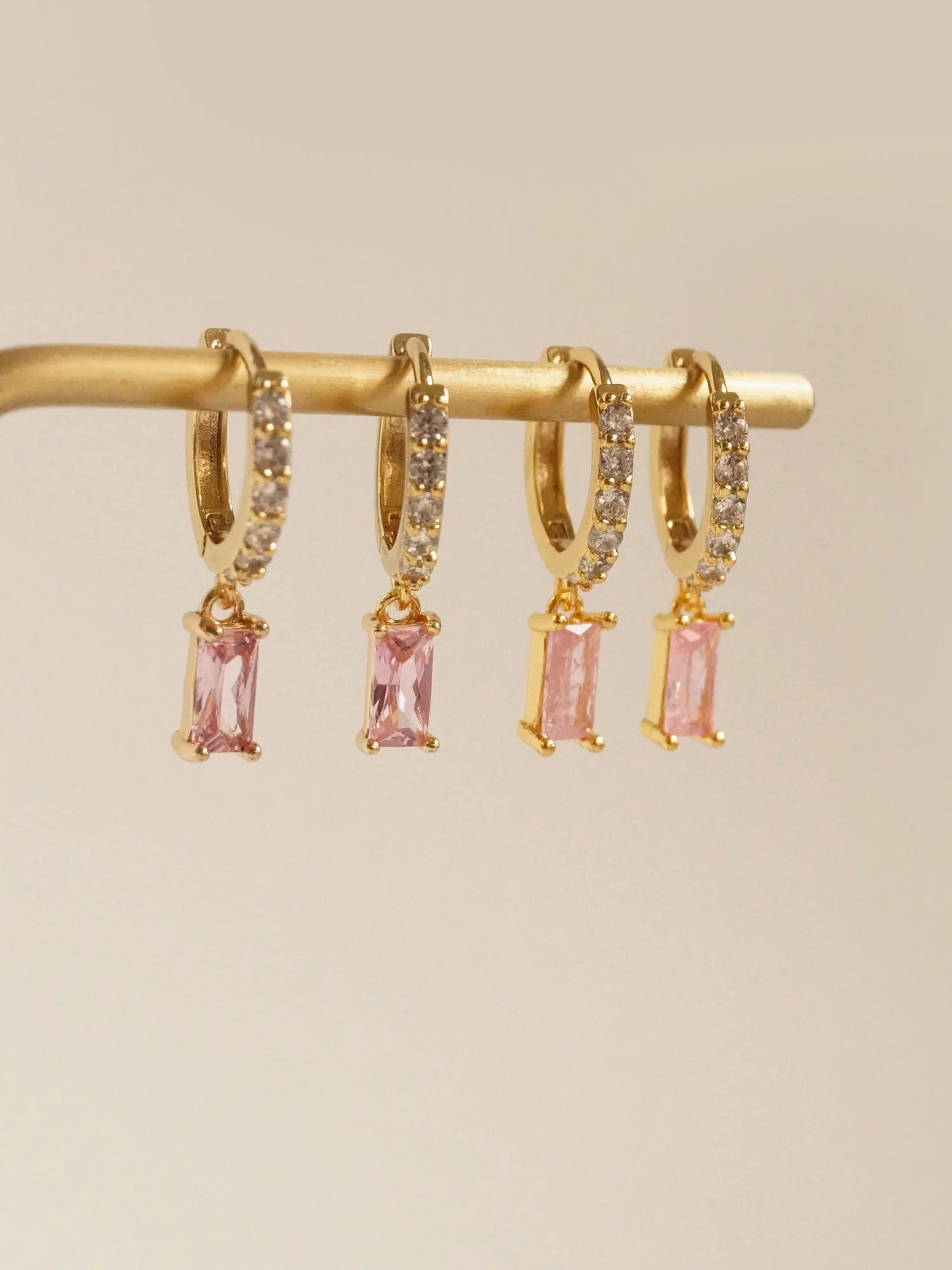 DREAM Huggies - Pink *18K Gold-plated - Image 7