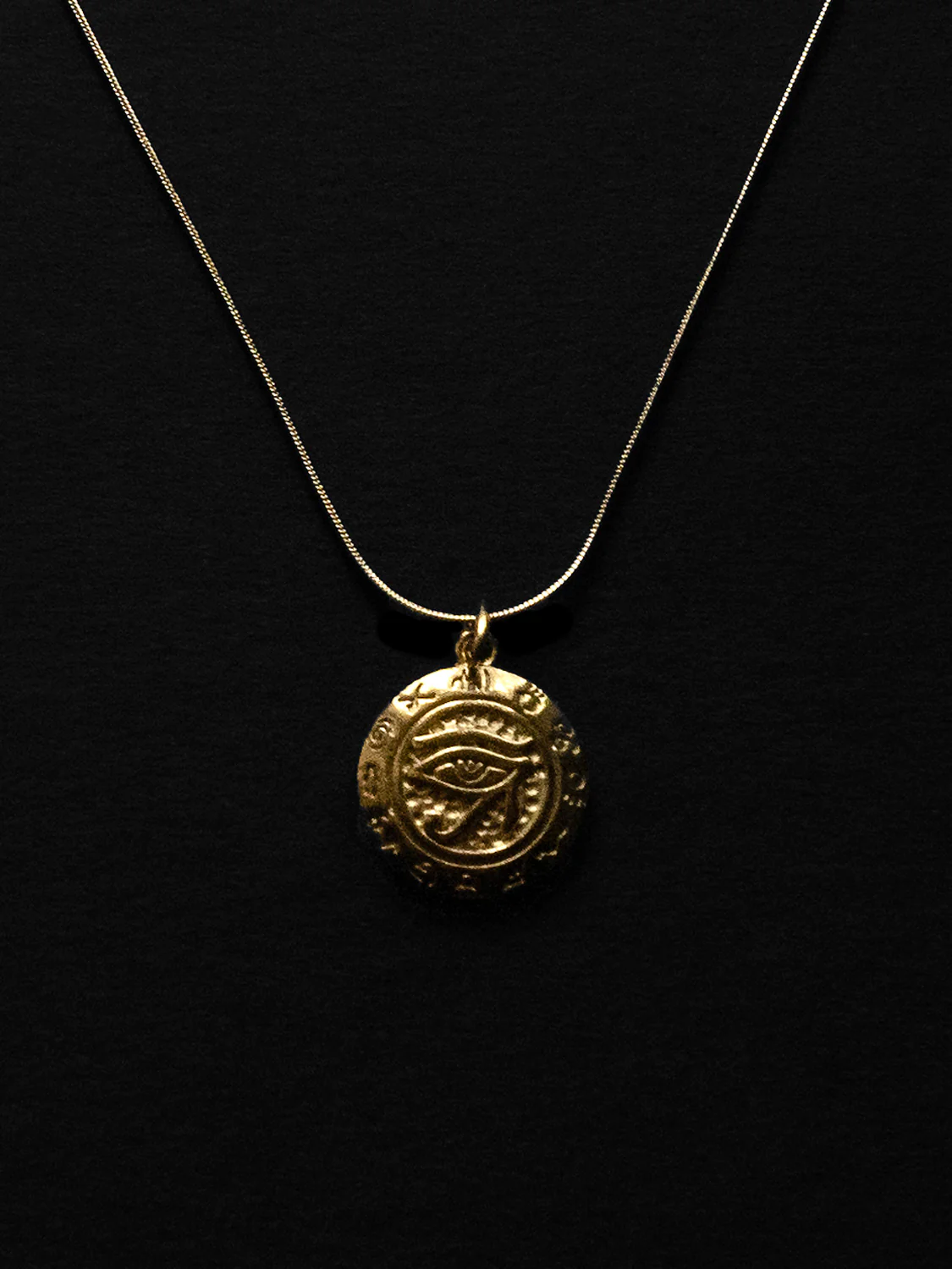 Eye of Horus Necklace - Gold