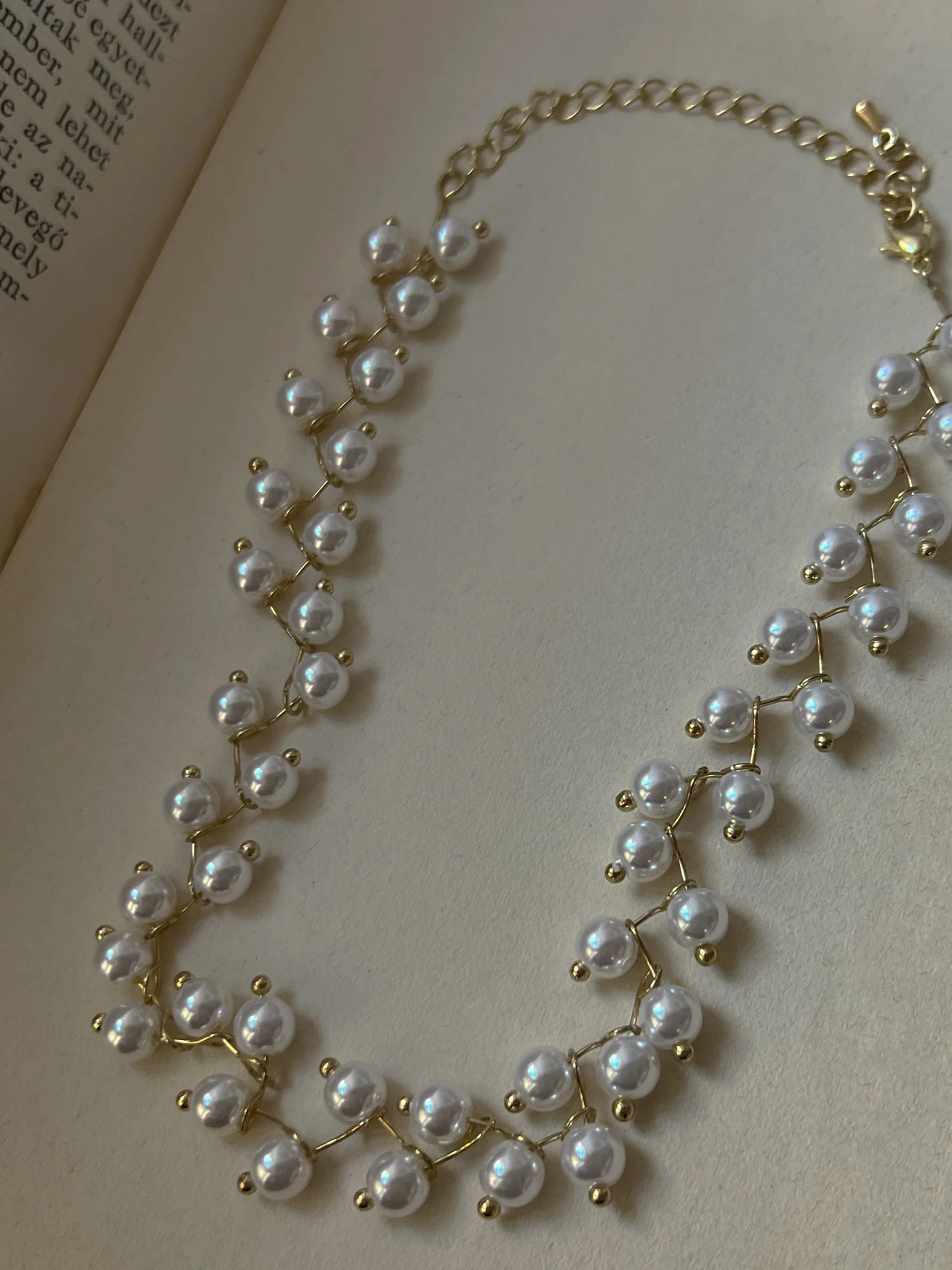 Pearl Link Necklace - Image 2