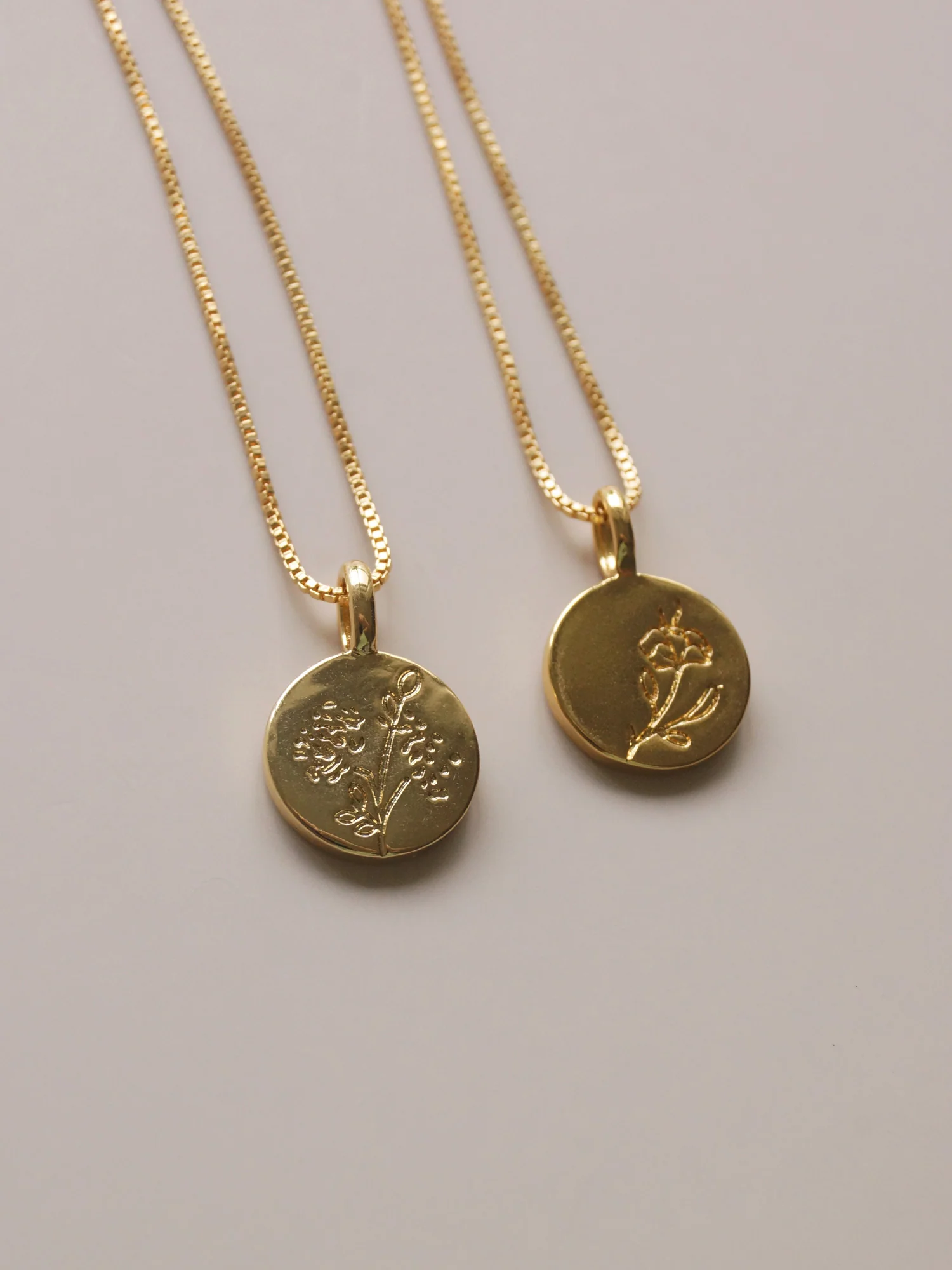 Peony Pendant Necklace *18K Gold-plated - Image 5