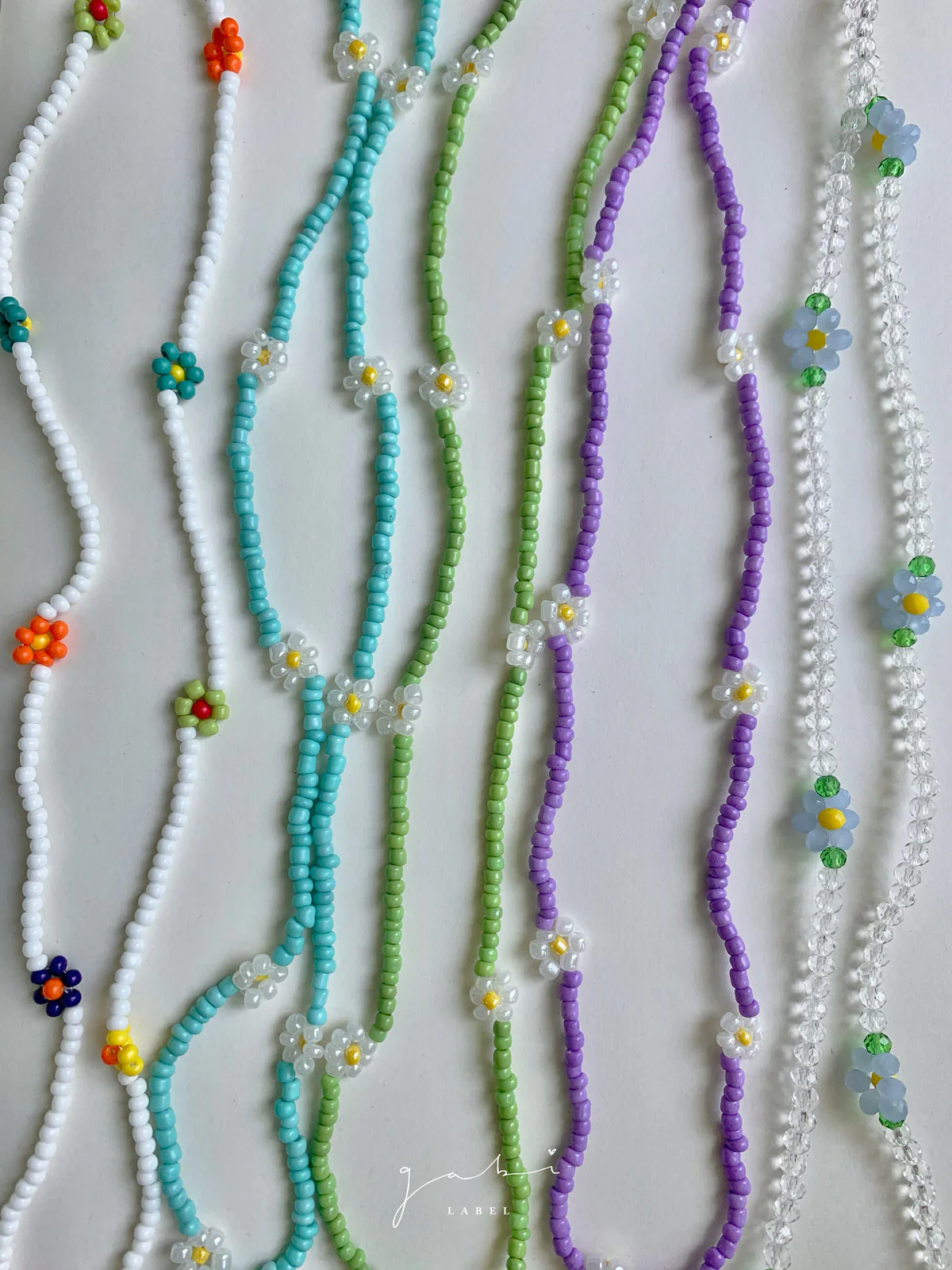 Beaded Mask Chain - Rainbow - Image 5