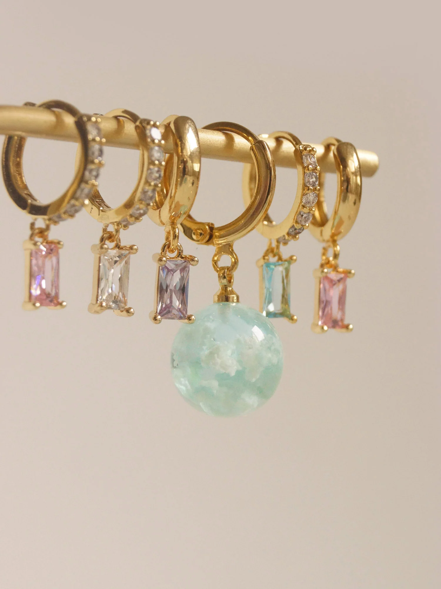 REVERIE Huggies - Lilac *18K Gold-plated - Image 6