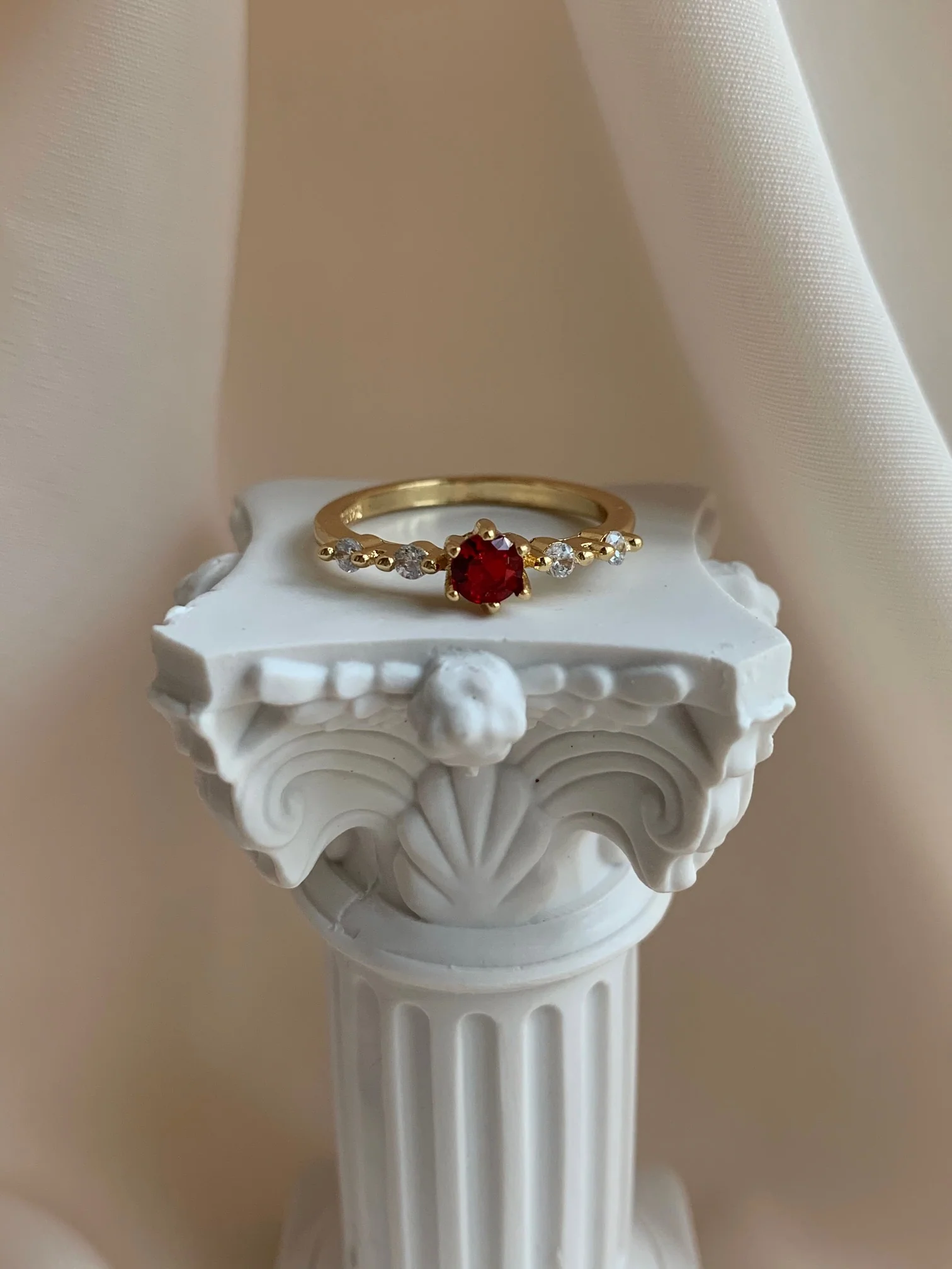 Ruby Gemstone Ring - Image 2