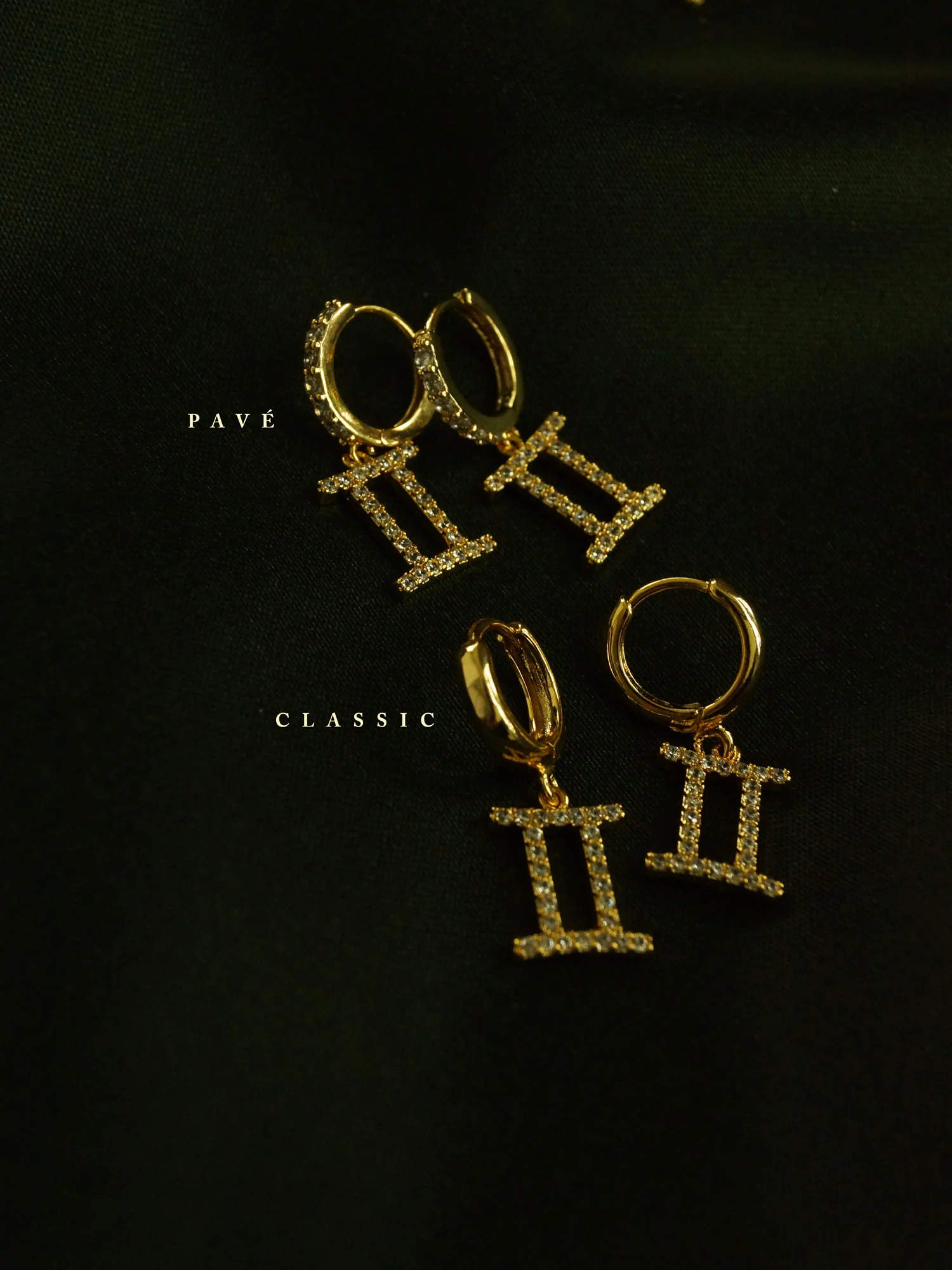 Sparkle Horoscope Huggies *18k Gold-plated - Image 3
