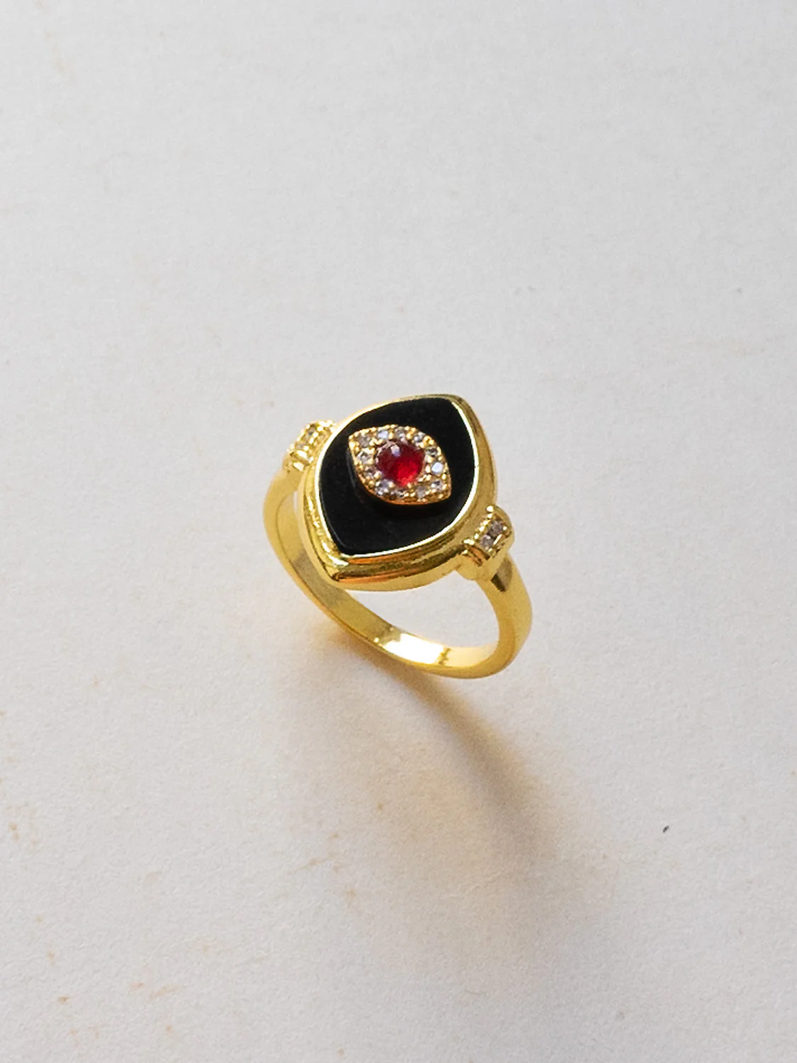 The Grand Evil Eye Ring - Gold