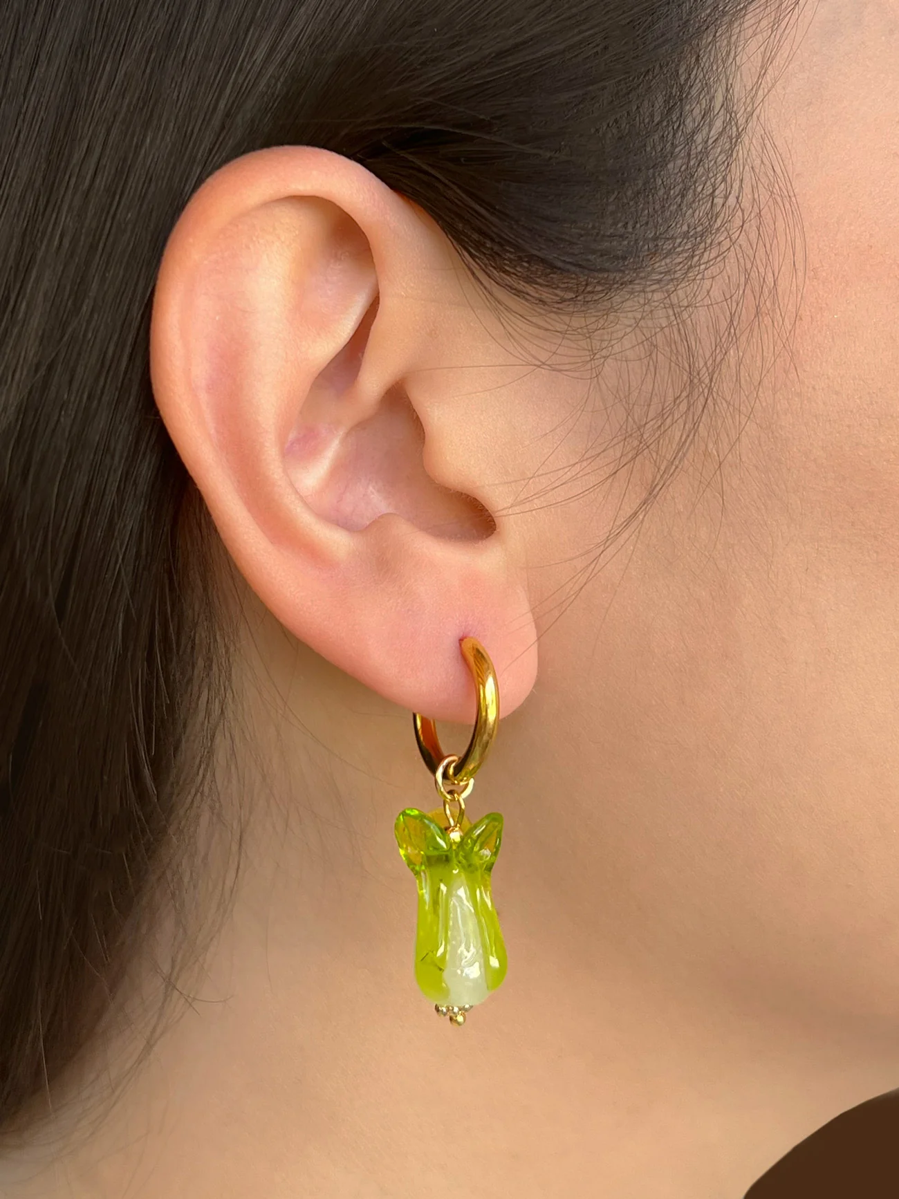 Bok Choy Hoops - Apple Green - Image 3